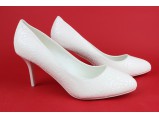 Туфли женские-ZOT-2635-1 Белый.Упаковка 6 пар.